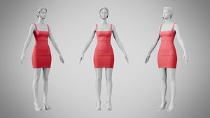 Dress 52 Desire With Design 3D