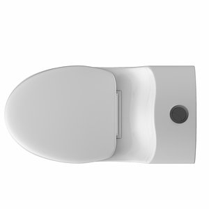 piece ewc toilet 3D model