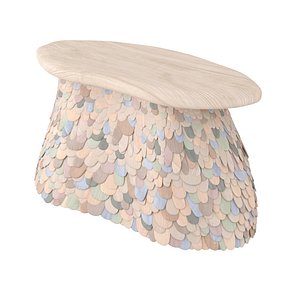 Armadillo piano stool