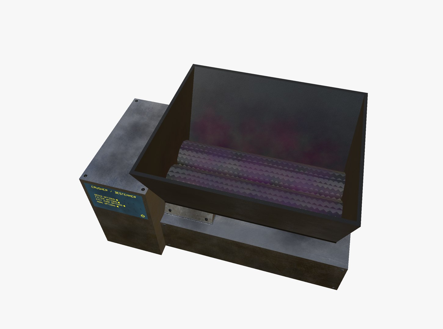 Winery and Distillery Equipment 3D model https://p.turbosquid.com/ts-thumb/Hr/NeKXRW/Gm/grapecrushersubstance1/png/1696756215/1920x1080/fit_q87/1d939974f7bbc25ee2700745fa3d25e596d4c113/grapecrushersubstance1.jpg