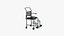 Attendant Propelled Shower Commode
