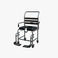 Attendant Propelled Shower Commode