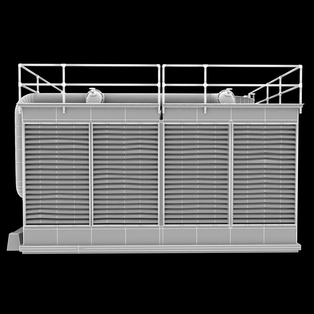 3d Large Commercial Ac Unit
