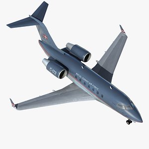 3d model of cl-604 challenger mma danish