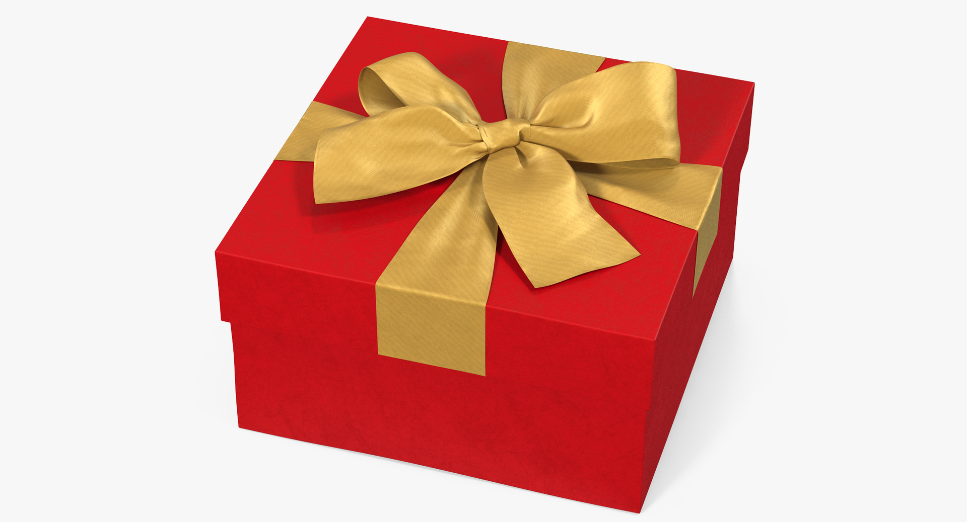 Gift box open red 3D model - TurboSquid 1201152