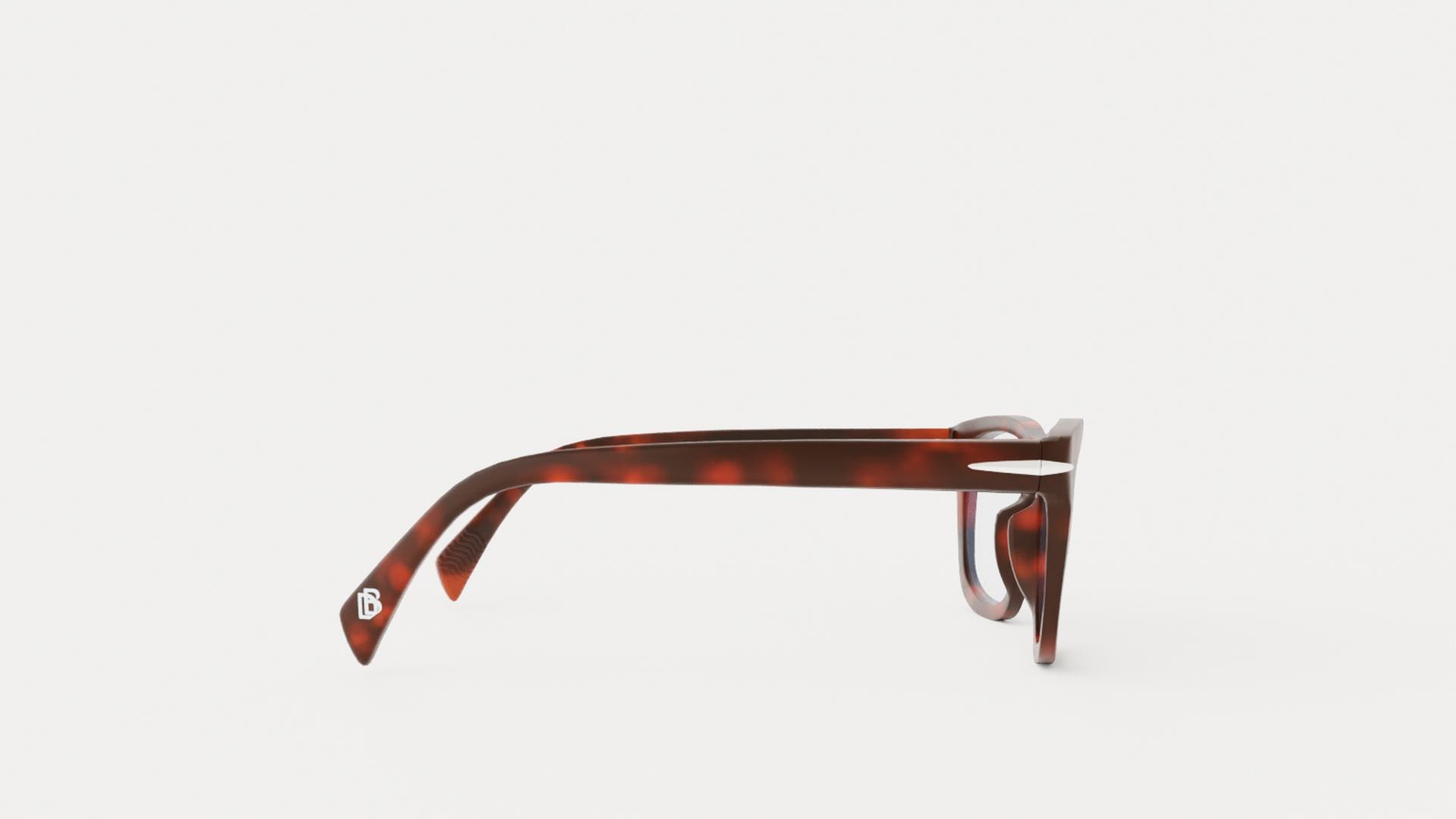 3D David Beckham - DB701 Glasses - TurboSquid 2214956