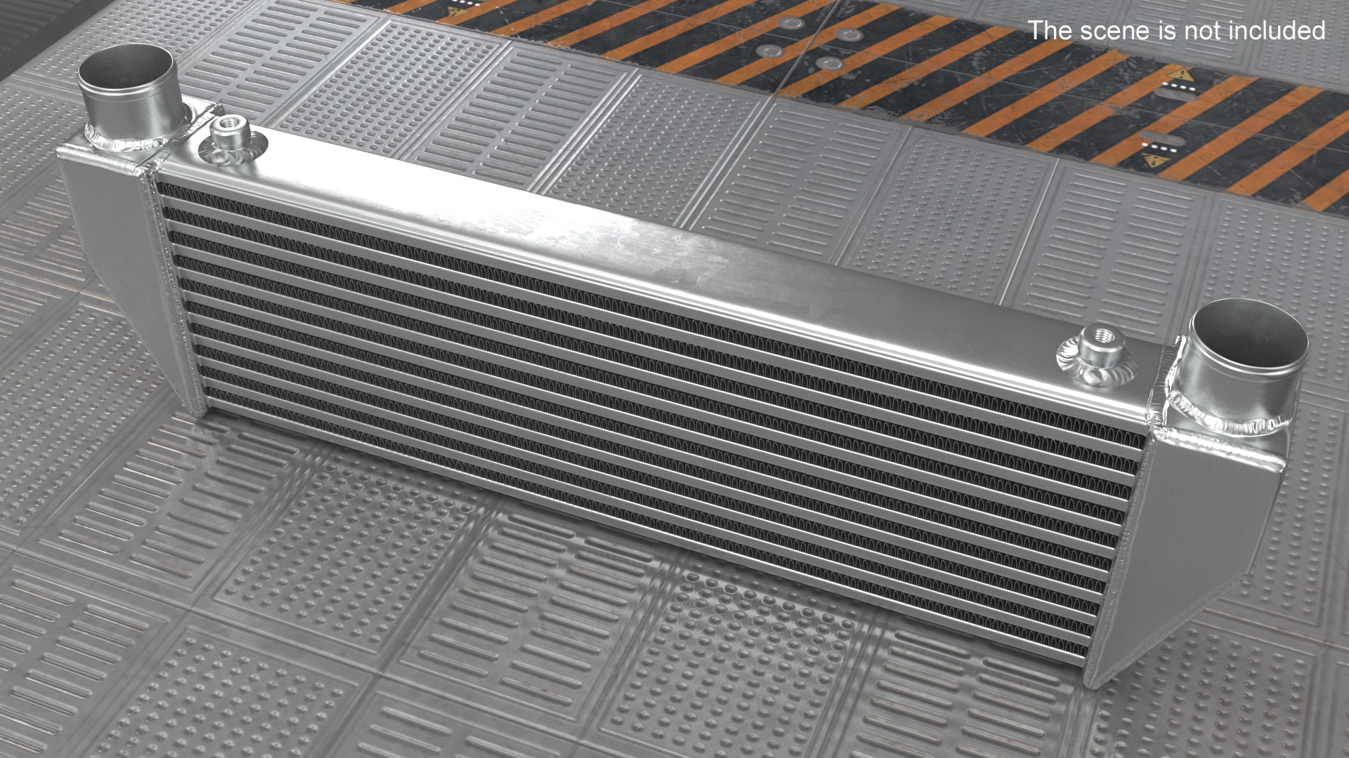 Mishimoto Car Intercooler Up Side Pipes 3D model TurboSquid 1930064