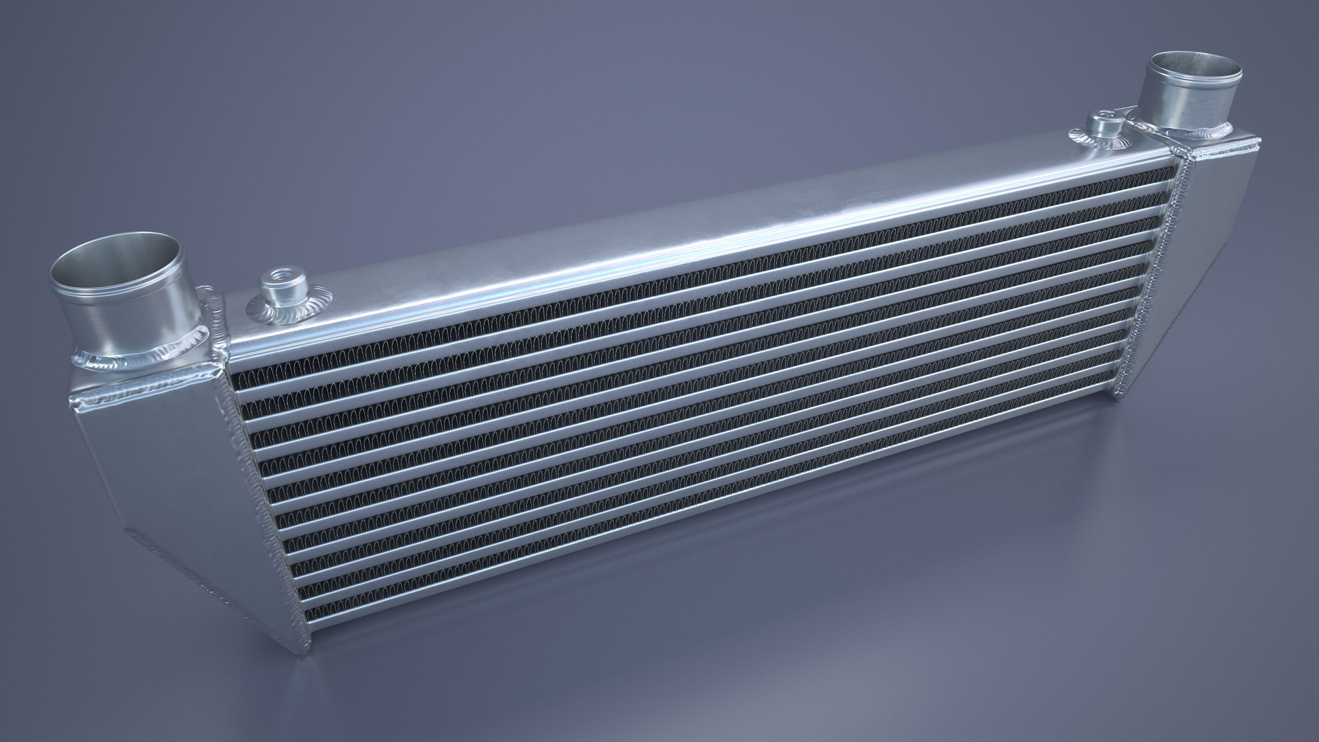 Mishimoto Car Intercooler Up Side Pipes 3D model TurboSquid 1930064