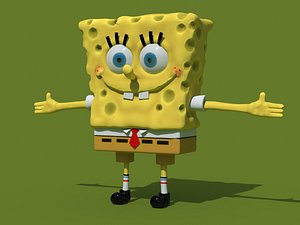 3ds max sponge bob