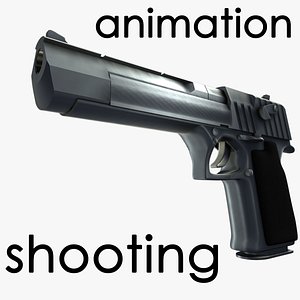 3d model desert eagle