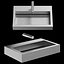 DELABIE public washbasins 3D model