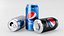 Pepsi Cans Set - Classic Zero Diet Cola Sodas