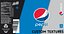 Pepsi Cans Set - Classic Zero Diet Cola Sodas