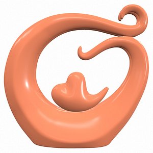 3D Abstract sculpture M104