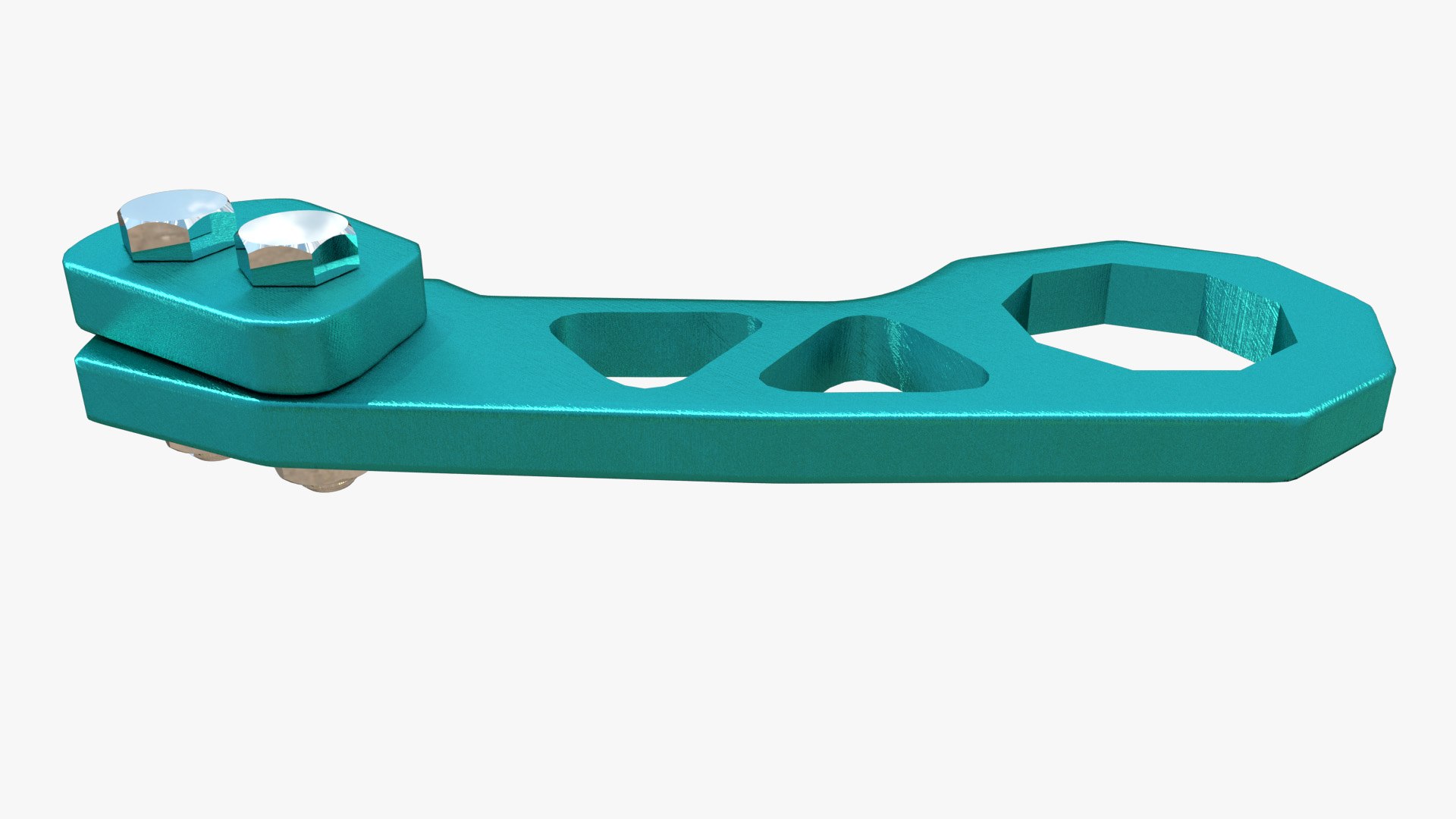 JDM Tow Hook Trailer Hitch 3D Model TurboSquid 1757371