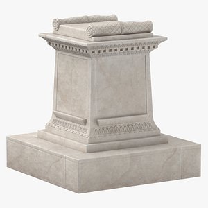 Roman Marble Altar(1) 3D model