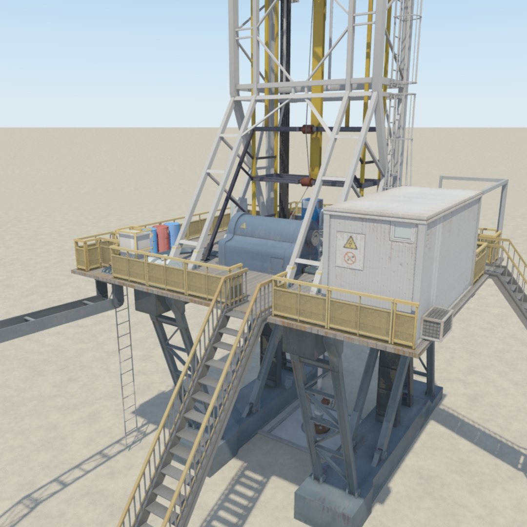 3d Land Rig