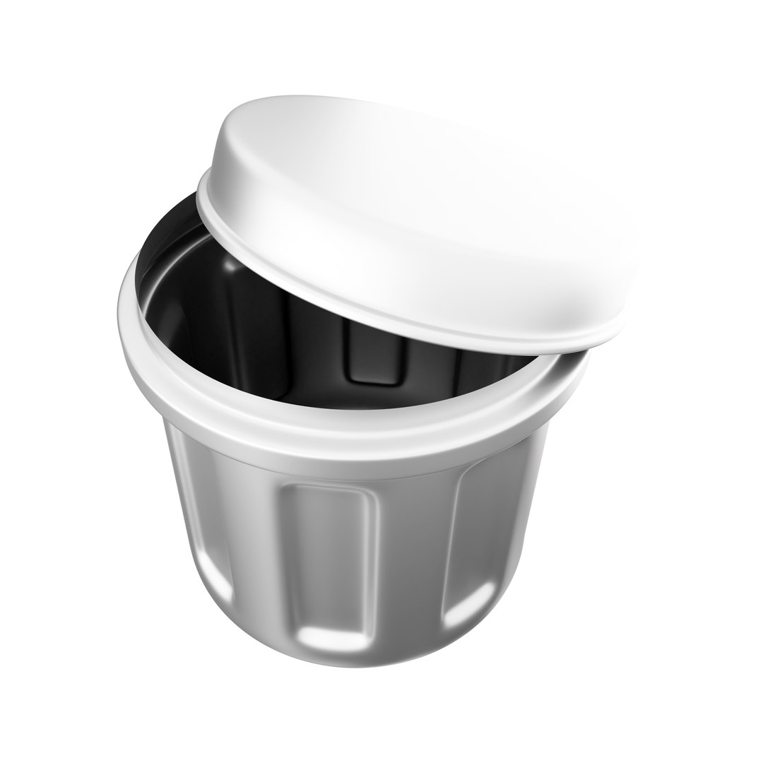 3d rubbish bin icon 3D model TurboSquid 2066365