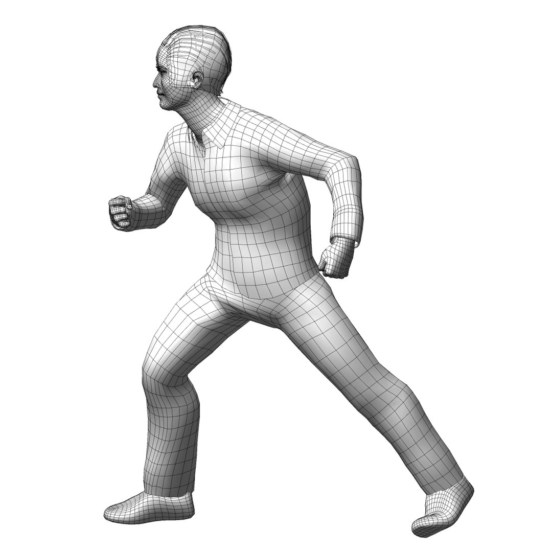 3D Man Character Rig - TurboSquid 1552961