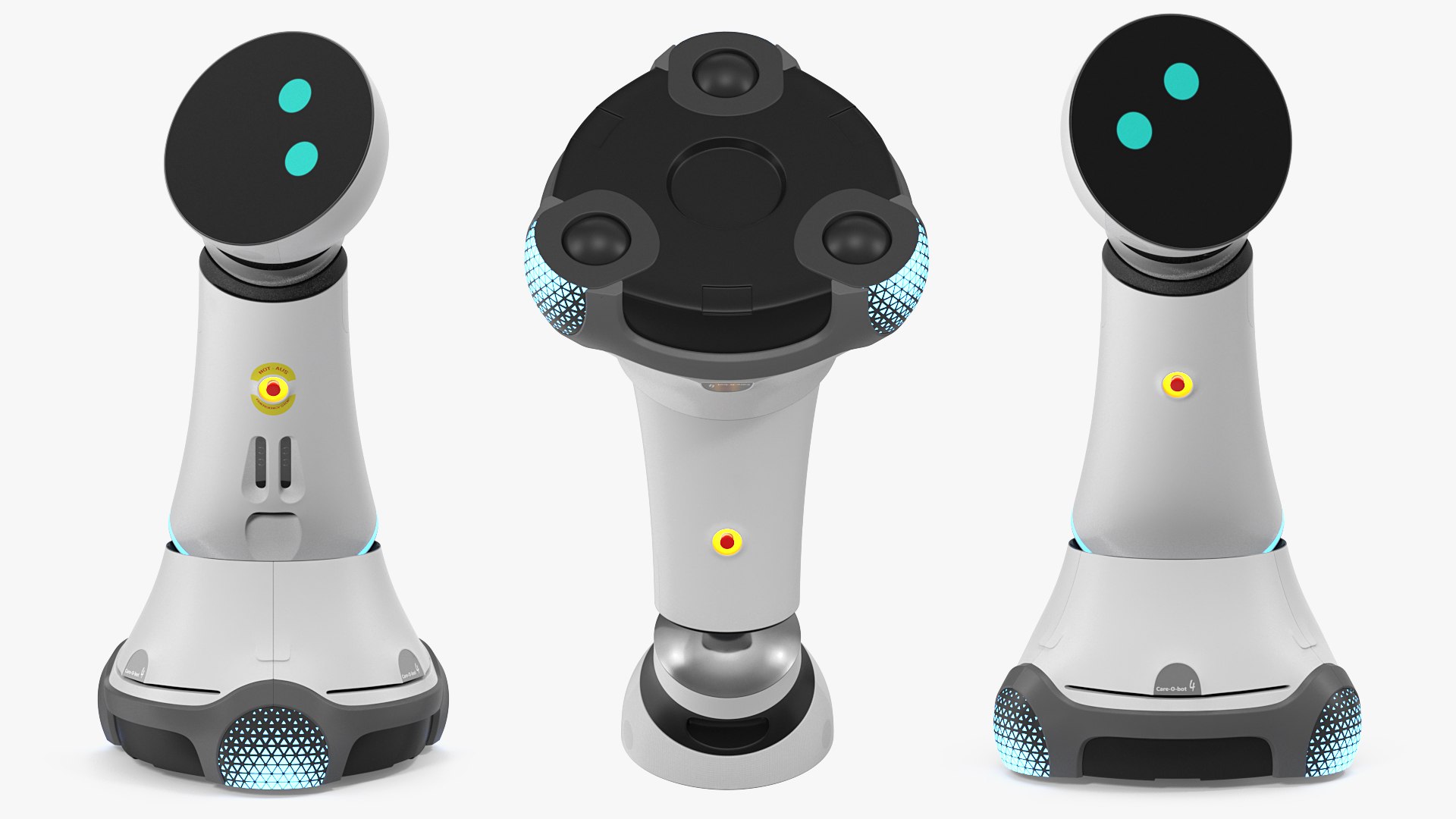 Careobot 4 Rigged 3D model preview