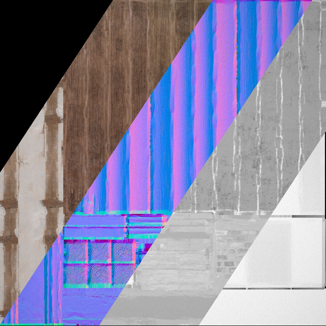 3D Medieval Door and Wooden Wall - TurboSquid 2155479