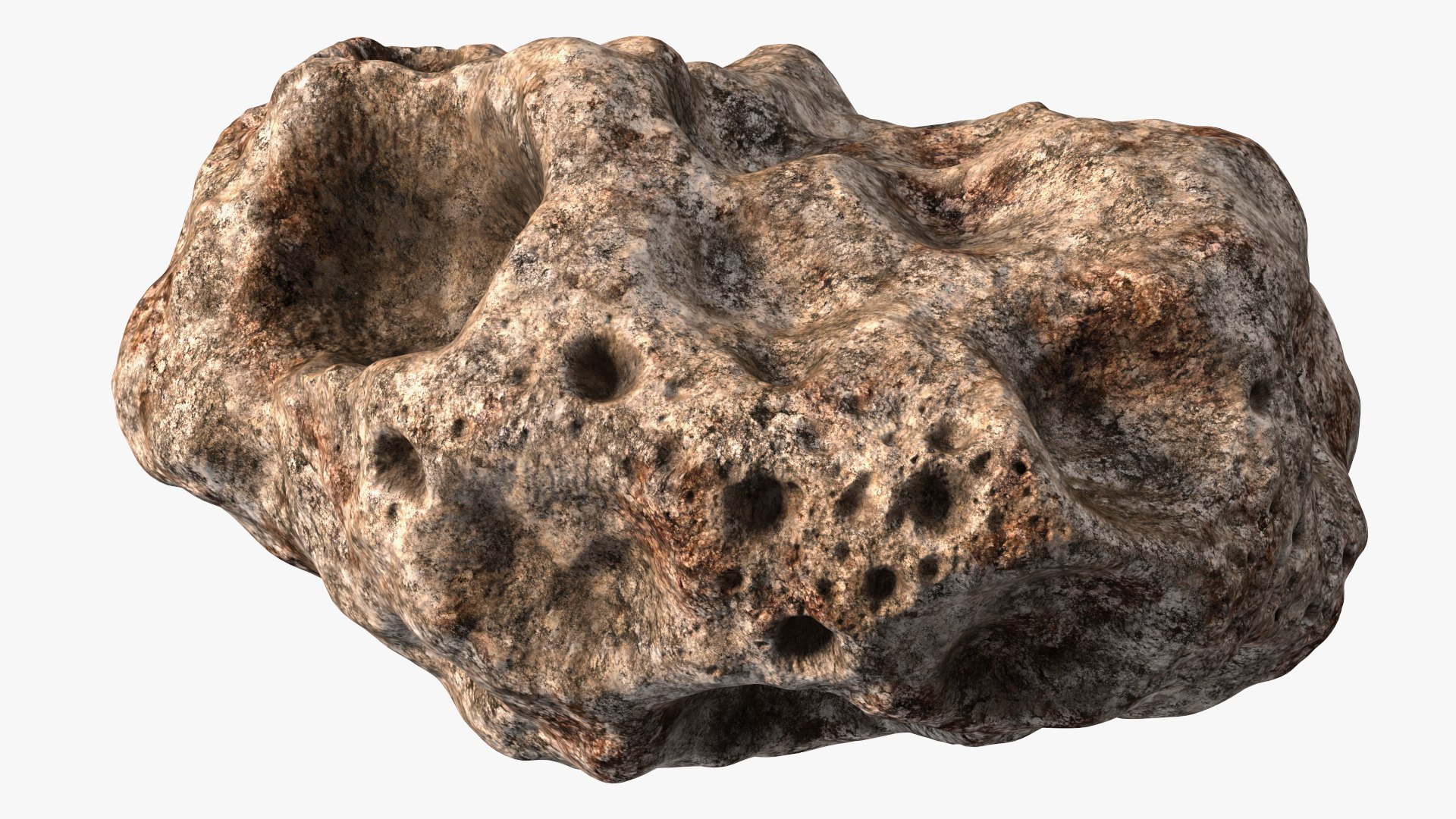 Meteorite Stone 3D Model - TurboSquid 2071245