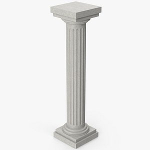 3D Concrete Column model