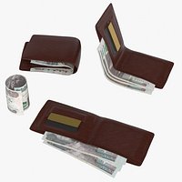 Egypt 100 Pounds Wallet Money Purse
