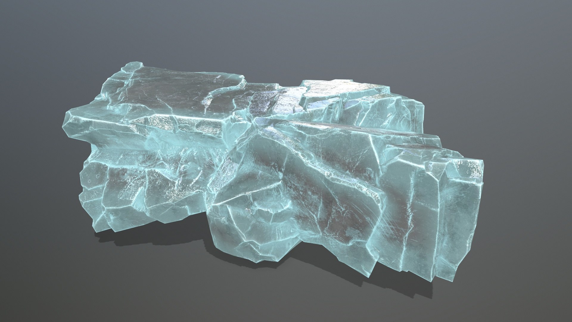 Ice Rocks Model - TurboSquid 2150006