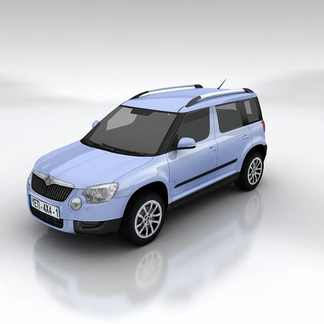 STL file Skoda Yeti 2010 Printable Car In Separate Parts 🚗・Design to  download and 3D print・Cults