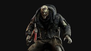 Zombie Juggernaut 2 3D model