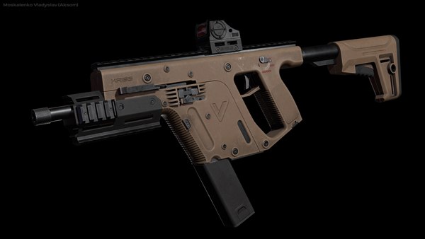 modelo 3d Kriss Vector y Texturas - TurboSquid 2026721