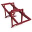 Rail Mounted Gantry Container Crane Rigged Red