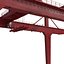 Rail Mounted Gantry Container Crane Rigged Red