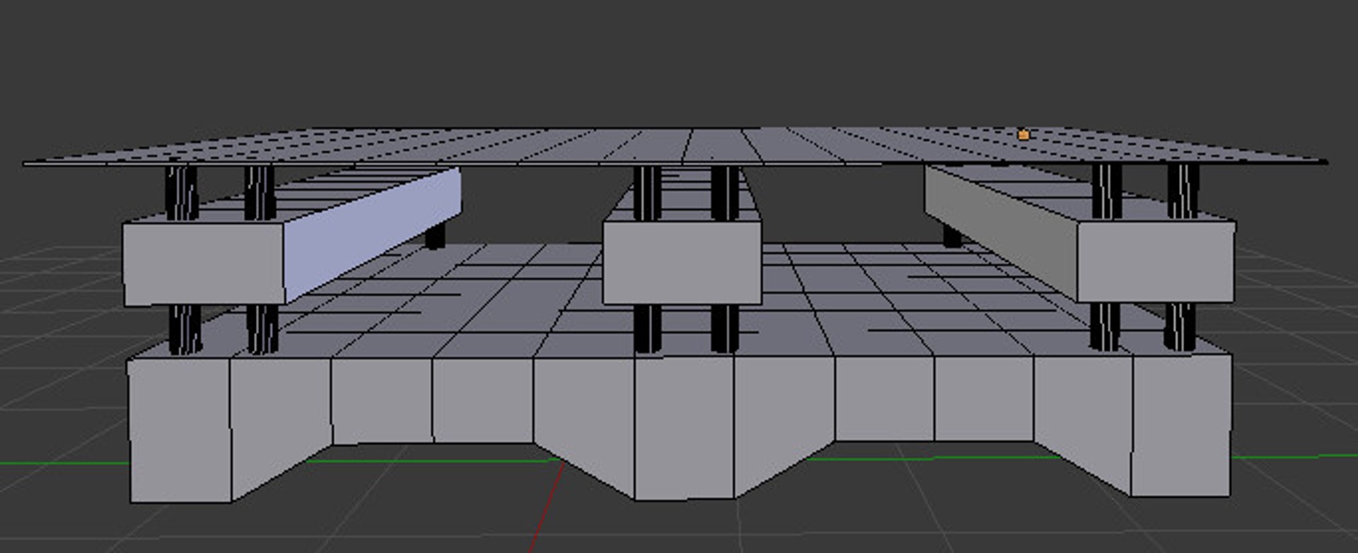 3d Modern Table Model