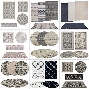 9 in 1 Rug Collection No 22 3D