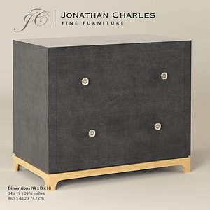 3d model chest alexander julian