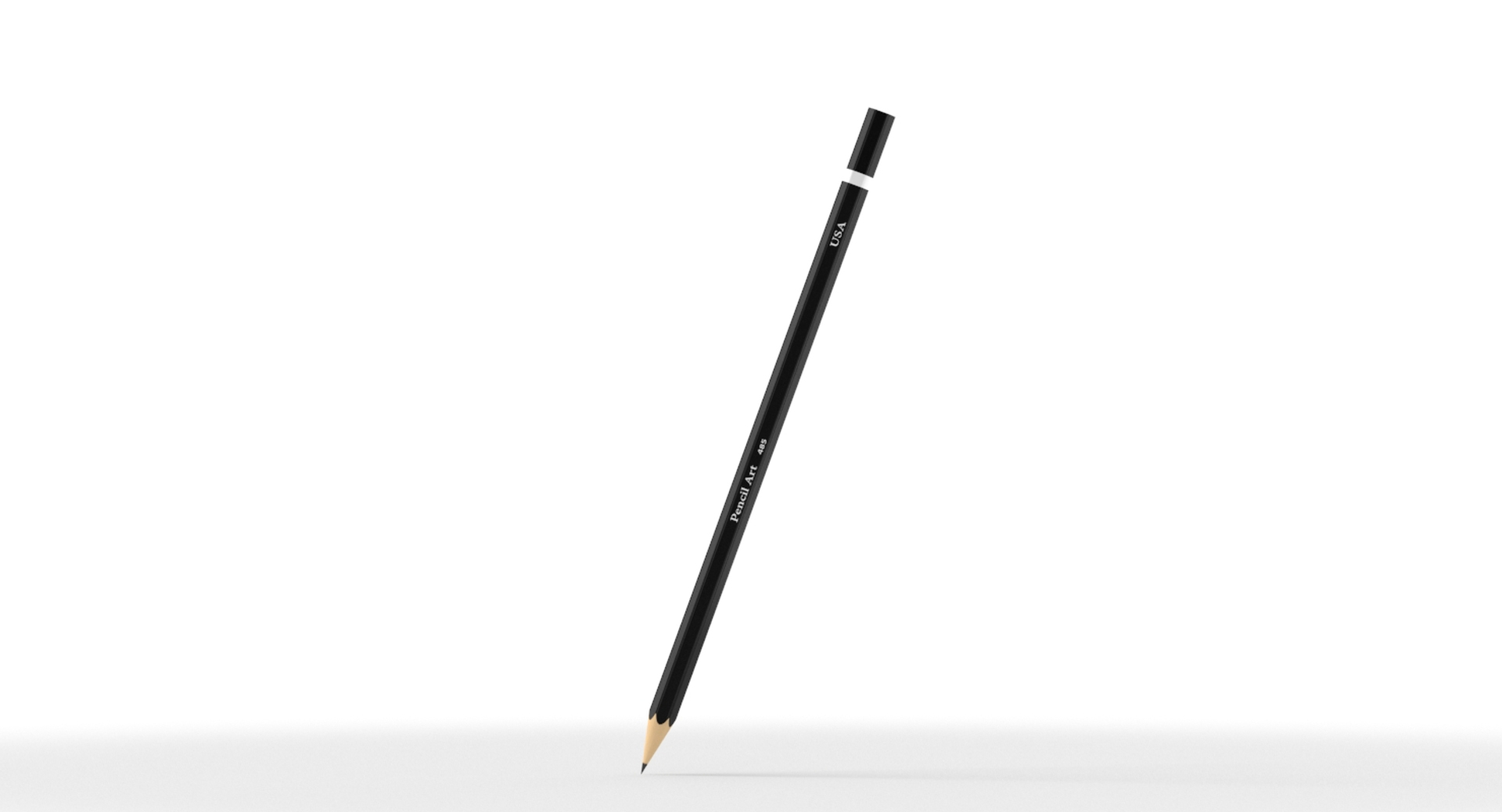 3D Pencil Games Black - TurboSquid 1408778