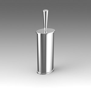 toilet brush colombo 3d model