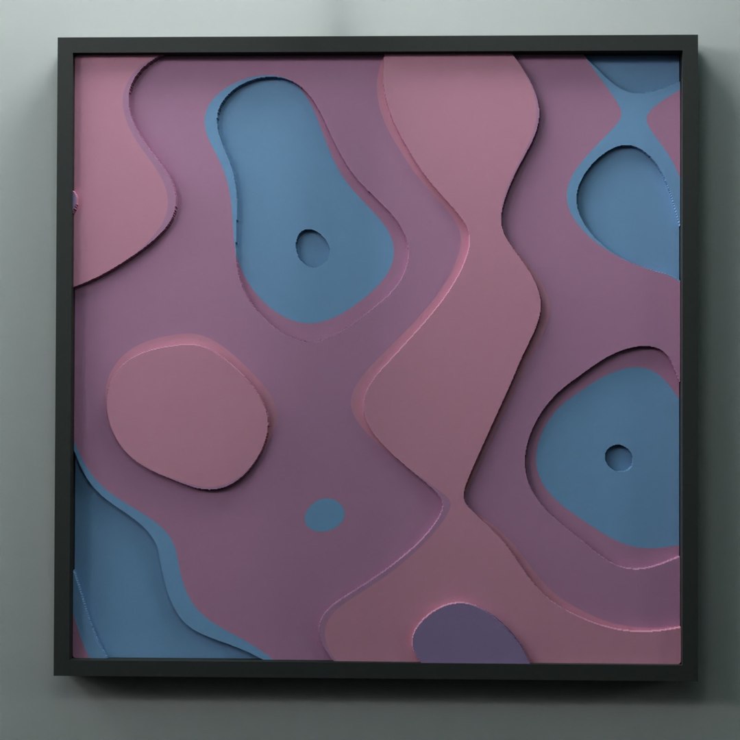 Abstract Art 3D Model - TurboSquid 1843100