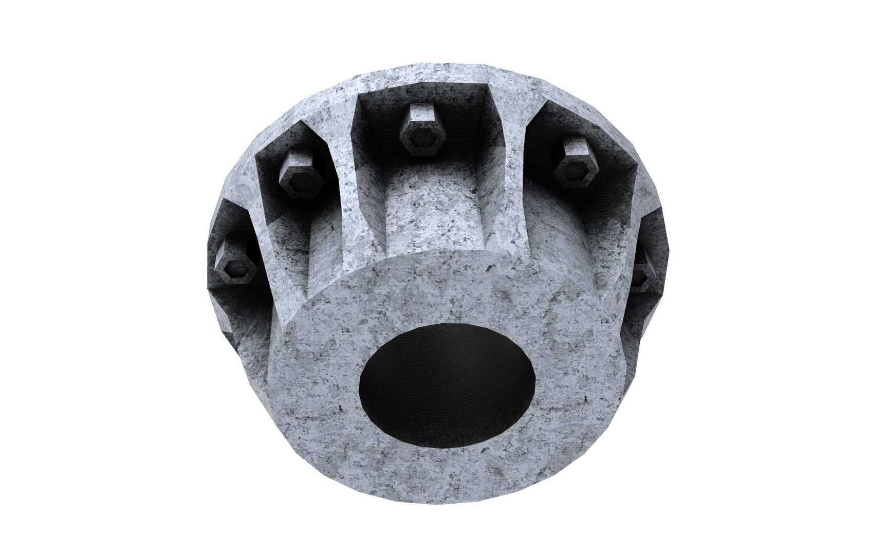 Machine Part 12 V3 3D Model - TurboSquid 2140359
