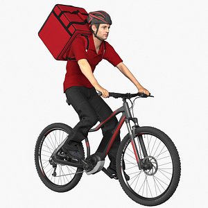 Electric Bike Delivery 3D model