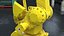 3D model High Speed Industrial Robot Yellow