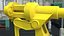 3D model High Speed Industrial Robot Yellow