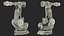 3D model High Speed Industrial Robot Yellow