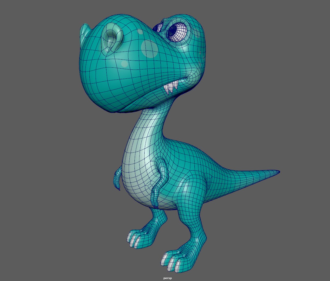 3D Dinosaur Cartoon - TurboSquid 1469456