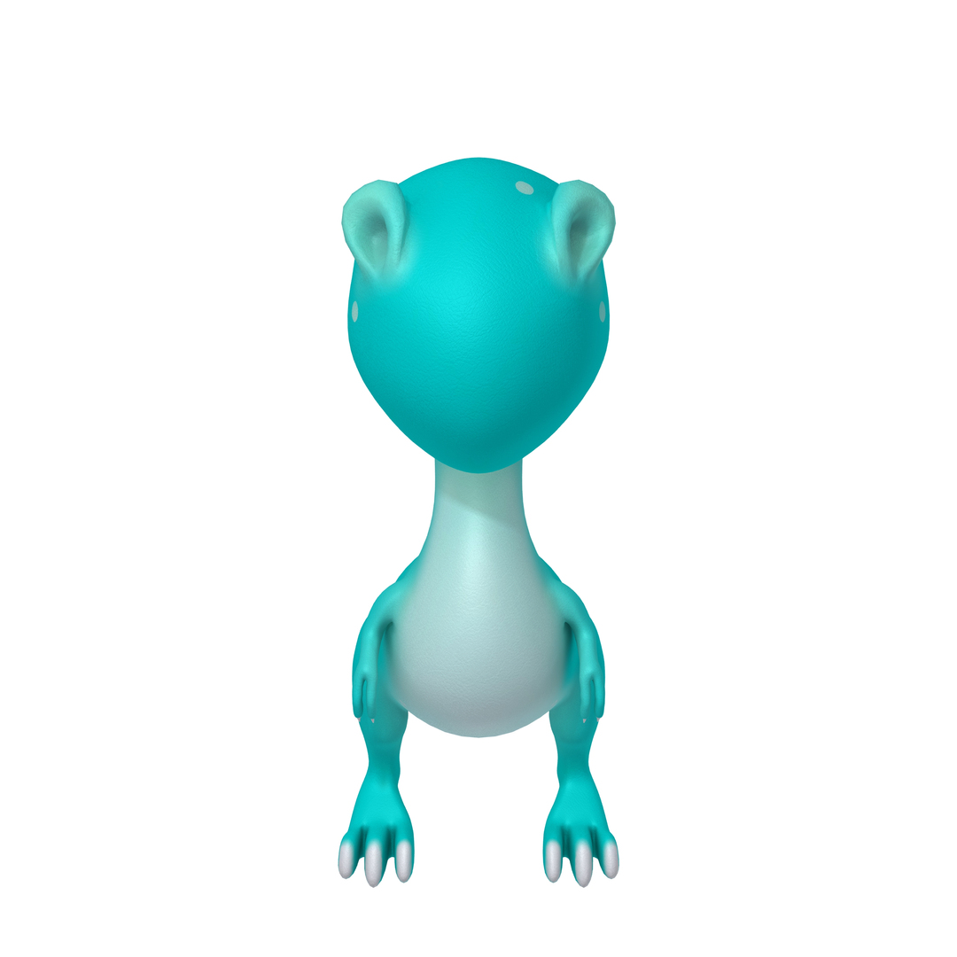 3D Dinosaur Cartoon - TurboSquid 1469456
