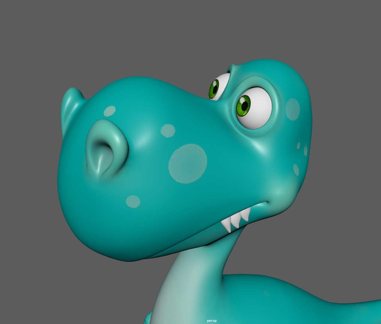 3D Dinosaur Cartoon - TurboSquid 1469456