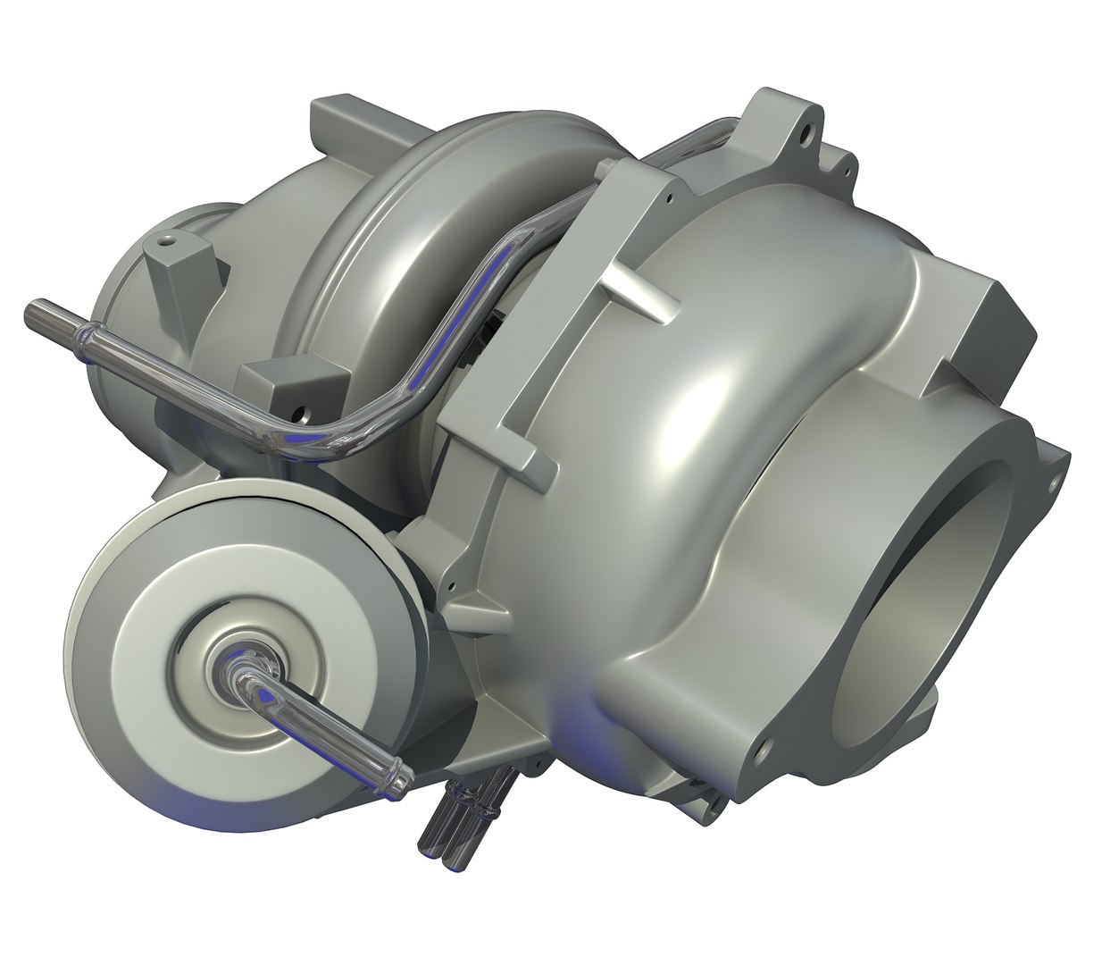 Engine turbo 3D model - TurboSquid 1174024