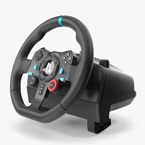 3D Logitech G G29 Driving Force Wheel